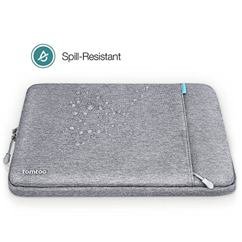 Tomtoc 360   Schutzh  lle f  r das neue 13 Zoll MacBook Pro Late 2016 12 9 Zoll iPad Pro  Sto  fester Stoff Laptop Schutztasche  Spritzwasserfest  Gra