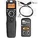 Price comparison product image PIXEL TW-283/DC2 Wireless Shutter Remote Release Control With Cable For Nikon DSLR Digital Camera D3100, D5000, D7200, D600, D610, D750, D3200, D3300 Cameras