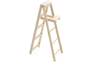 Odoria 1/12 Scale Dolls House Miniature Step Ladder Dollhouse Accessories