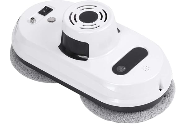 Robot nettoyeur de vitres,robot nettoyeur de vitres intelligent automatique avec télécommande infrarouge,détection des bords,sécurité multiple Système,télécommande pour lave-vitres intérieur/extér(je)