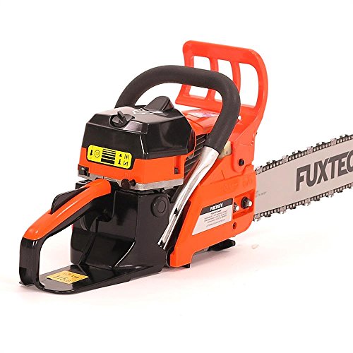 FUXTEC Benzin Kettensäge FX-KSE152 Schwert 50 cm Kette 52 cc Motorsäge MS Motorkettensäge PS Säge - 7