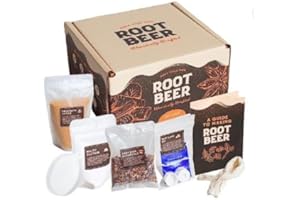 Craft A Brew - Root Beer Kit – DIY Root Beer Making Kit – Machen Sie Ihr eigenes Craft Root Beer – Komplette Ausrüstung und Zubehör – Starter Home Brewing Kit – 1 Gallone