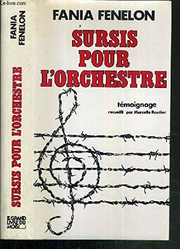 couverture de : SURSIS POUR L'ORCHESTRE