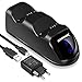 Produktbild PS4 Controller Ladestation mit 5V/2A USB Netzteil und LED Statusanzeige, ECHTPower Dualshock 4 Ladestation Halterung für Playstation PS4 / Slim / Pro Kabellosen Controller Gamepad