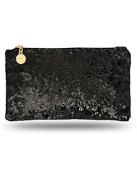 Niedliche Damen Glitzertasche Clutch,Klein