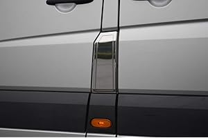 ALVM PARTS & ACCESSORIES Chrome Fuel Flap Door Cap Trim Cover To Fit Sprinter W906 (2006+)
