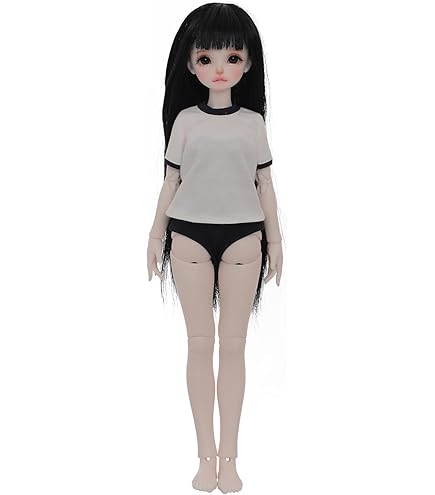 Oueneifs Lime Fullset D Bjd Doll 1/6 Big Head Open Mouth Expression Church Dress Style Gift Dolls per 15+ Anni