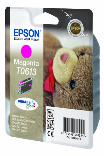 Epson T0613 Teddybär, wisch- und wasserfeste Tinte (Singlepack) magenta - 2