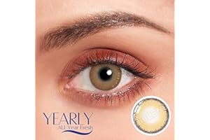 BIO-ESSENCE MISLENS Pack Lentillas de Hidrogel blandas 1 par Lentes de contacto color verde sin graduación. Duración: 12 meses. Incluye de regalo estuche y 10ml de solución (MARRON EGIPTO)