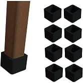 Tarix sandalye pabucu,Masa,koltuk,tabure ayak kılıfı 8 adet Siyah (30x30Kare)
