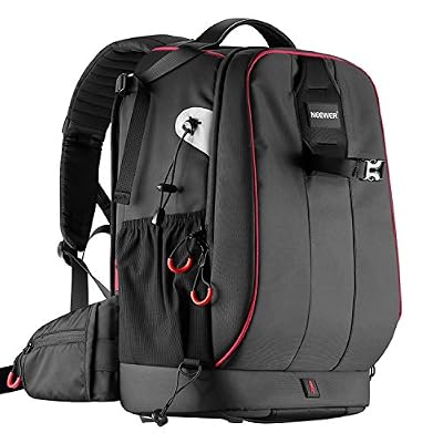Neewer Pro Camera Case étanche résistant aux chocs réglable rembourrée Camera Sac à dos avec serrure à combinaison Antivol pour DSLR, DJI Phantom 1 2 3 Professional Drone trépieds accessoire de flash lentille et d'autres