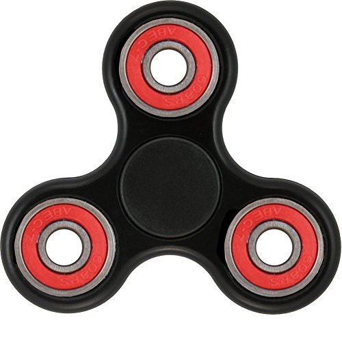 Hand Spinner Toy-Reliatronic Portable Fidget Spinner-Perfect for ADHD, Anxiety and Stress Relief-Suitable for Adults and Kids by Bestpower (Black+Red) Hand Spinner Toy-Reliatronic Portable Fidget Spinner-Perfect for ADHD, Anxiety and Stress Relief-Suitable for Adults and Kids by Bestpower (Black+Red)