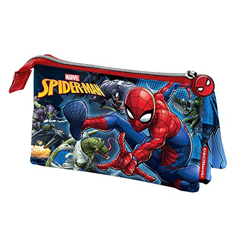 Karactermania Spider Estuches, 24 cm, Azul