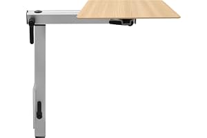 KDTEND Husbilsben 360° roterbar, höjdjusterbar aluminiumlegering, platsbesparande för båt, yacht, campare, robust, 110 pund l