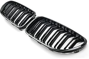 ‎GCP GCP PASST FÜR 6ER F06 F12 F13 SPORT KÜHLERGRILL DOPPELSTEG GRILL GLANZ SCHWARZ