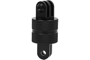 VBESTLIFE Adaptador de Brazo Giratorio, aleación de Aluminio Gira 360 Grados Soporte de Brazo para la cámara para 6/5/4/7