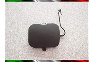 PRASCO Tappo Copri Gancio Traino Paraurti Posteriore Compatibile Con Fiat Panda Dal 2003 Al 2011