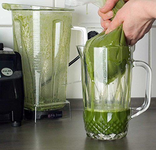 Nussmilchbeutel / Passiertuch zur Herstellung veganer Milchalternativen und vielen weiteren Anwendungsmöglichkeiten aus 100% Nylon - 7
