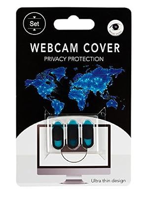 TechPrivacy Cache Webcam par TechPrivacy (3 paquet) - Ultra Fin Webcam Cover - Convient aux ordinateurs portables, Macbooks, Macbook Pro, Dell, Lenovo, HP et beaucoup plus. Protège votre vie Privée.