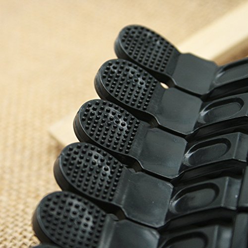 HSL 6 stuck plastik vereiste salon ein alligator haare abschnitt clips schwarz - 4