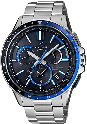 CASIO Mann-Bewachung OCEANUS GPS hybrides Sonnenradio OCW-G1100-1AJF CASIO Mann-Bewachung OCEANUS GPS hybrides Sonnenradio OCW-G1100-1AJF