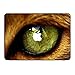 Produktbild Katzen 10026, Katzenauge, Skin-Aufkleber Folie Sticker Laptop Vinyl Designfolie Decal mit Ledernachbildung Laminat und Farbig Design für Apple MacBook Pro Retina 15"
