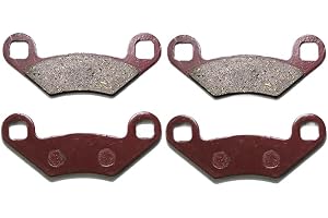 2 set frambromsbelägg for LINHAI 260CC 300CC ATV Quad bromsbelägg delar 22245