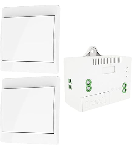 Herbst 230 V draadloze schakelaarset, geen bedrading nodig, draadloze schakelaar met ontvanger Herbst 230 V draadloze schakelaarset, geen bedrading nodig, draadloze schakelaar met ontvanger