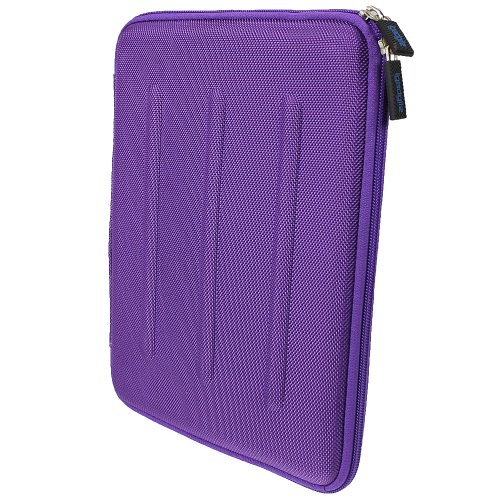 igadgitz Lila EVA Hart Tasche Hülle Schutz Case Cover für Samsung Galaxy Tab Pro 10.1" SM-T520 T525