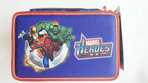 Astuccio 3 Zip Marvel Heroes