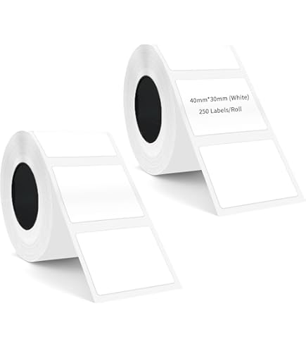 Nastro Per Etichettatrice 40x30mm - 230 Etichette Termiche, Per Stampanti Brother B21/B3S, Per Ufficio E Casa - Foto 13