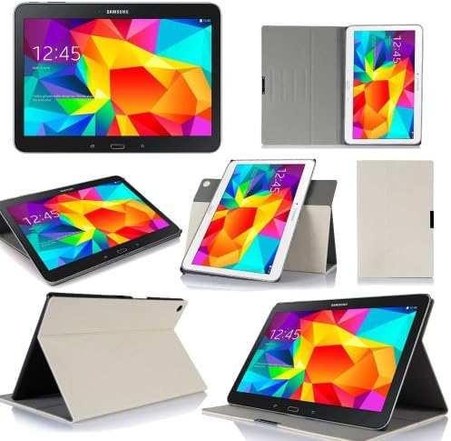Samsung Galaxy Tab Leather Case 4 8.0 (Wi-Fi / 3 g 4 g LTE Case Blue with Stand-Accessories UltimKaz Tablet PC Samsung Galaxy Tab 4 8 "Sm-Depth: 330 / T331 T335 / PU Leather Case White)-XEPTIO: Exceptional Vorbestellen