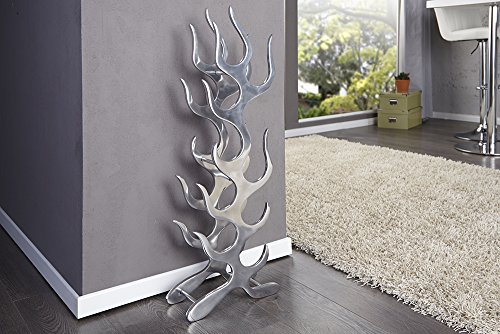 Design Weinregal FLAME Alu fuer 9 Flaschen Accessoire - 7