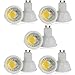 Produktbild 5 ER SET, HOHE QUALITÄT, LEBENSDAUER 6000 K, 6 W, GU10, COB, LED-LAMPEN, 85-265 V, STRAHLER DECKENLEUCHTE/DOWNLIGHT WEISS