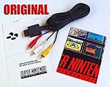 ORIGINAL Nintendo Chinch Cinch TV AV Kabel fr: SNES Super Nintendo 64 N64 Game Cube - 