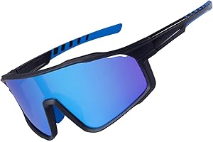 OKH Ciclismo Gafas de Sol Polarizadas para Hombres Mujeres Gafas para Deportes al Aire Libre Protección UV400 para Conducir Pescar Montaña