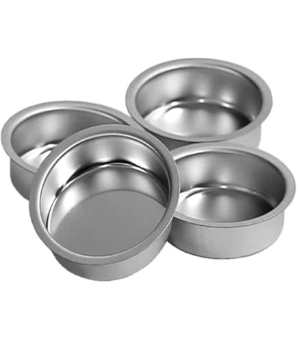 Porta Tealight In Ottone | Set Da 4 - Per Candele Da 40mm, Laccati E Made In Germany - Foto 13