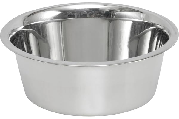 Nobby Mangeoire en Acier Inoxydable, Ø 25 cm 2,50 ltr.