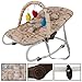 Tectake baby bouncer chair rocker seat beige