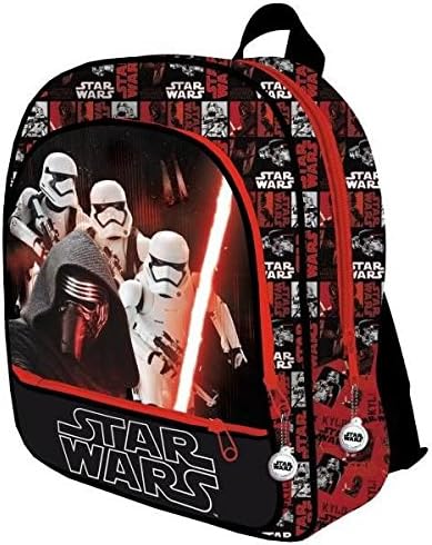Star Wars AST4014 Children's Backpack, 41 Centimeters, 3 Zippers, Adaptable To Cart Trolley, Kylo Ren