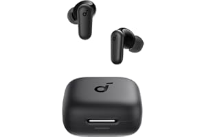 Soundcore P30i Auriculares Inalámbricos Bluetooth con Cancelación de Ruido de Anker, Cancelación de Ruido Potente e Inteligente, Graves Potentes, 45 Horas, Estuche 2 en 1 y Soporte para el Móvil, IP54