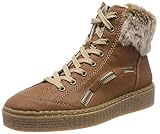 Weicher Gehcomfort Rieker Damen Stiefel gefüttert Braun, Schuhgröße: 39 EU
