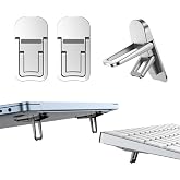 MODDESTORE 2 adet Mini katlanabilir diz&uuml;st&uuml; bilgisayar Laptop standı, taşınabilir klavye y&uuml;kseltici 2 ayarlanabilir a&ccedil;ılar, k