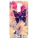 Produktbild Nancen LG G Stylo 2 / LG Stylus 2 / LG Stylus 2 Plus LS775 K520 (5,7 Zoll) Hardcase Gefrostet Kunst Handyhülle Anti-rutsch Licht Dünn Etui Backcover Schutzhülle Gemalt Reliefmuster Ultra Klar Chrysantheme und schwarz Schmetterling Case