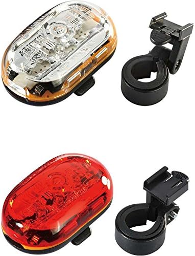 Infini LED Light Pack Vista 1 Front / Vista 5 Rear Bicycle Lights Bike Safety Winter Night Dark