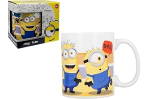 Keramikmugg Minions Despicable Me Model Mugg Frukostskål 325 ml för barn