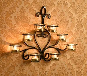 Hosley 8 Cup Wall Sconce with Free Tealights