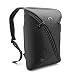 Produktbild NIID-UNO I Wasserabweisender Schlanker Laptop-Rucksack mit USB-Ladeanschluss für bis zu 15,6 Zoll Rucksack Business Bag Tagesrucksack für Working College Travel (schwarz, Standard Panel)
