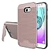Produktbild Samsung Galaxy A5 (2017) TPU Hülle Case Moonmini Luxus Dual Layer Card Slot/ Kartenschlitz und Ständer Design Handytasche [Anti-Rutsch] [ Anti-Tropfen] [Stoßfest] Handyhülle für Samsung Galaxy A5