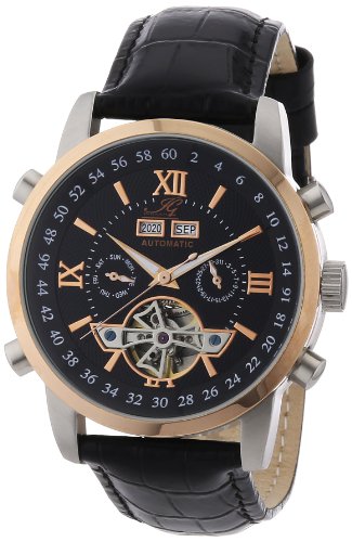 Ingraham Herren-Armbanduhr XL Calcutta Analog Automatik Leder IG CALC.1.200167 Ingraham Herren-Armbanduhr XL Calcutta Analog Automatik Leder IG CALC.1.200167